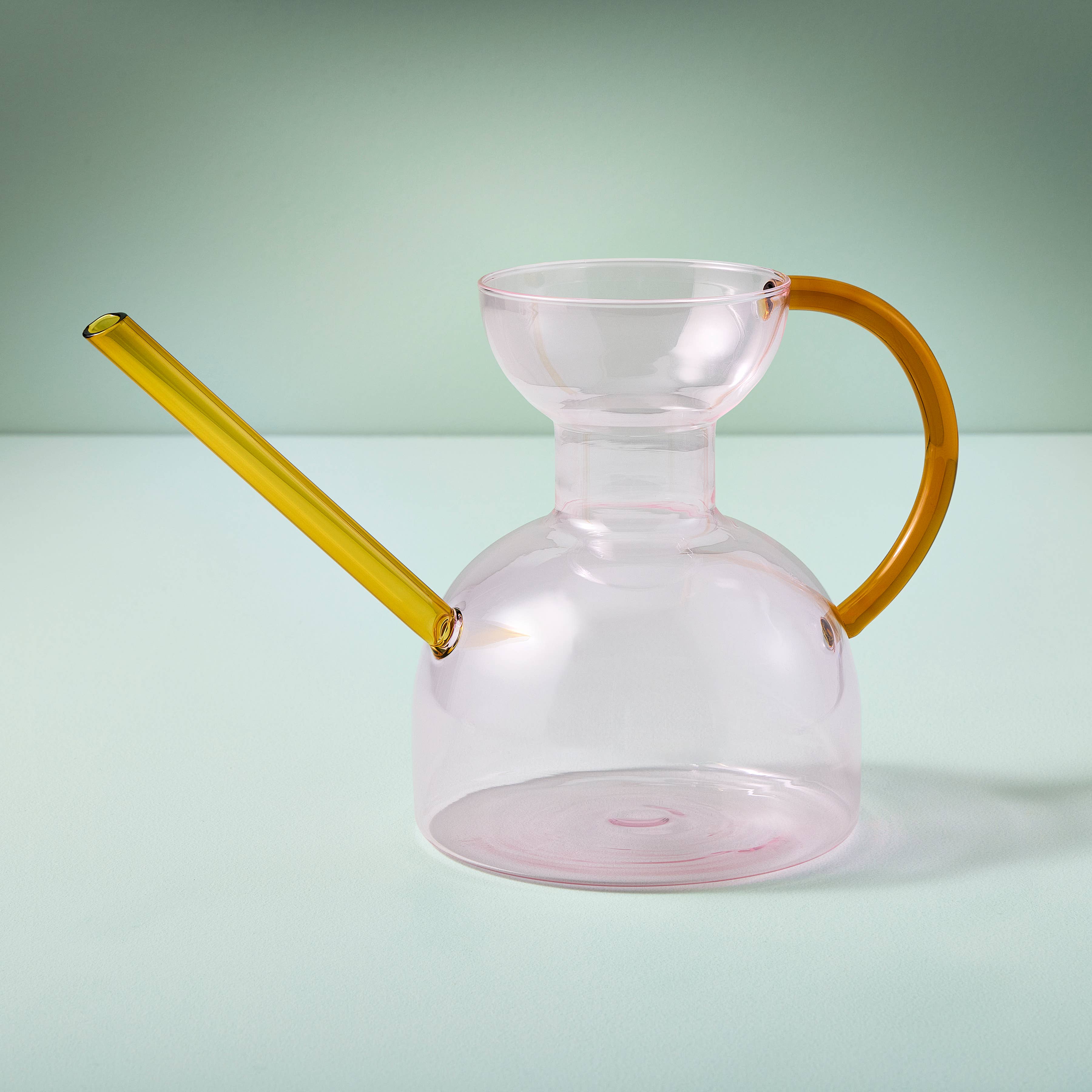 Glass Watering Can (32 fl.oz.): Pink