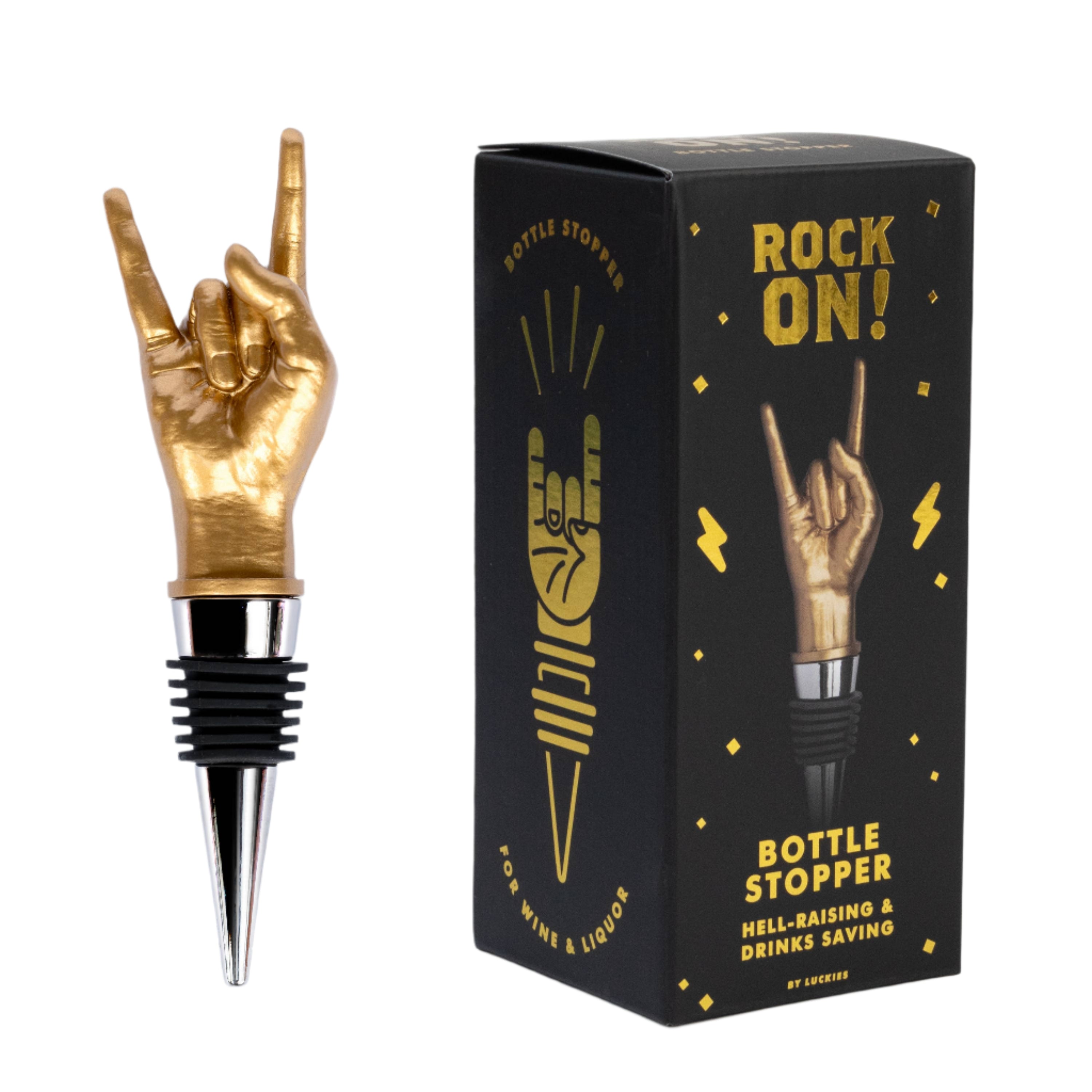 Rock On Bottle Stopper