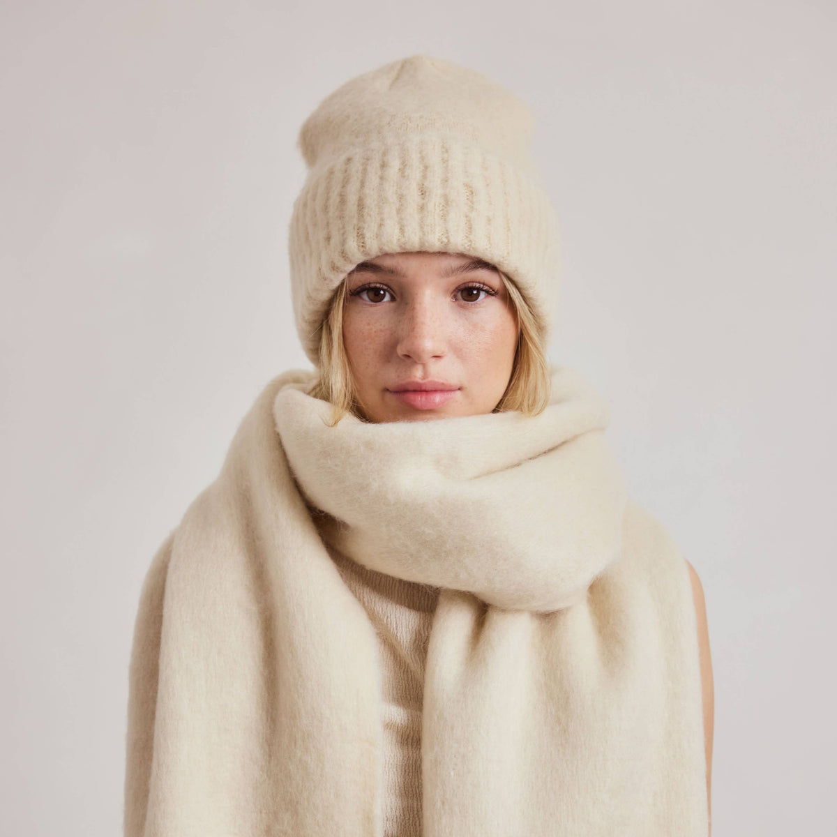 Cream Reykjavik Beanie