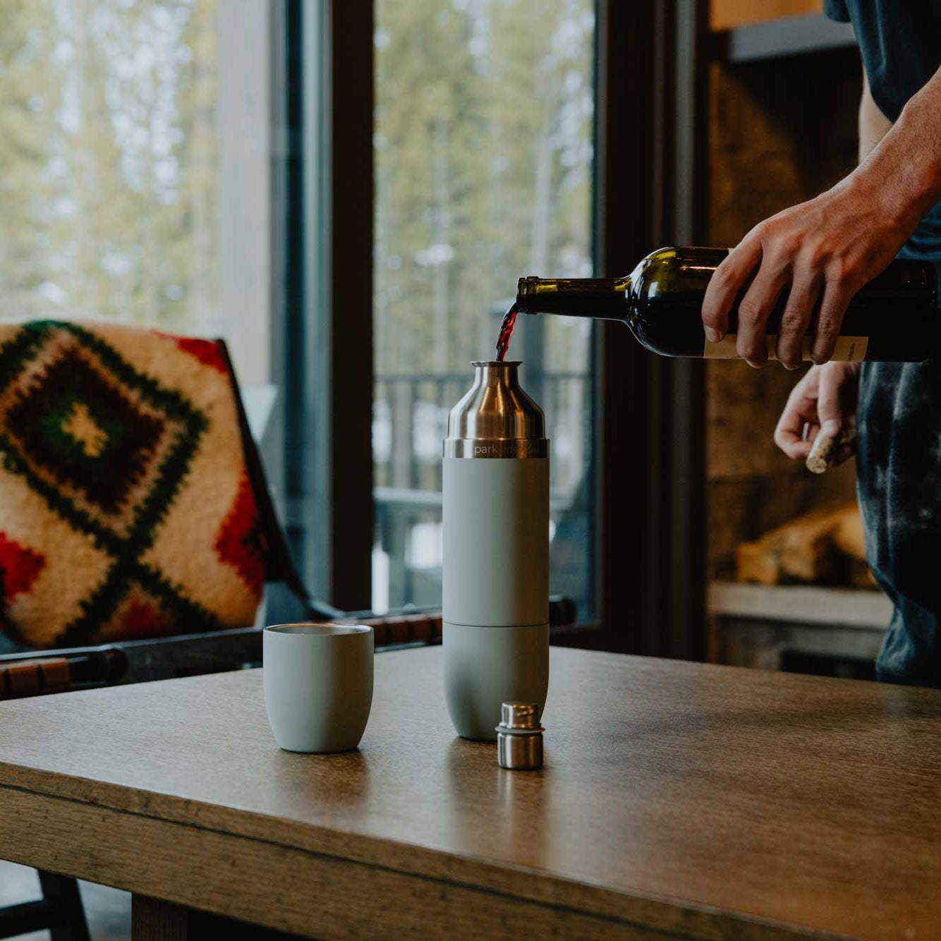 Parasol Grey Parkside 750 Flask