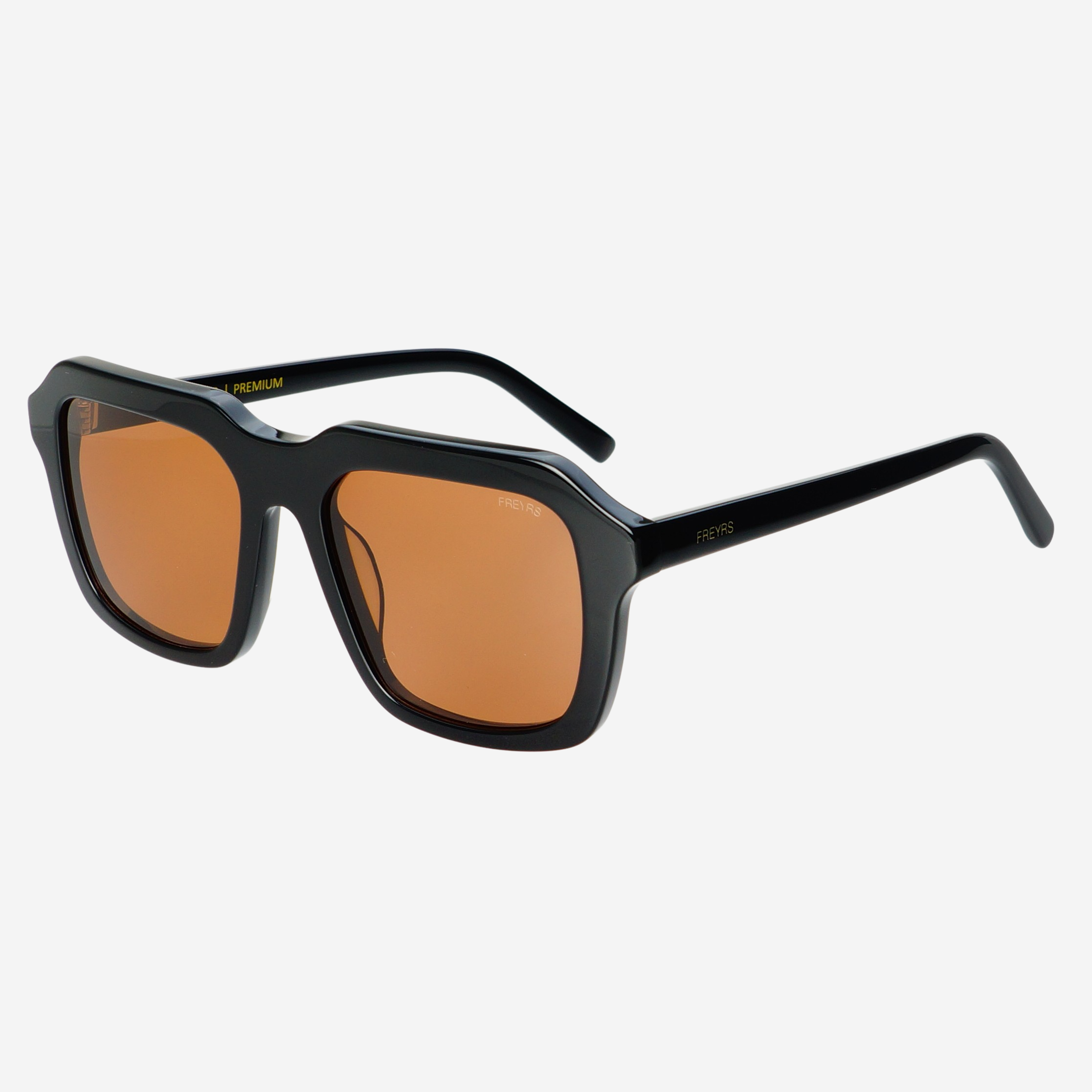 Black Rectangular Sunglasses