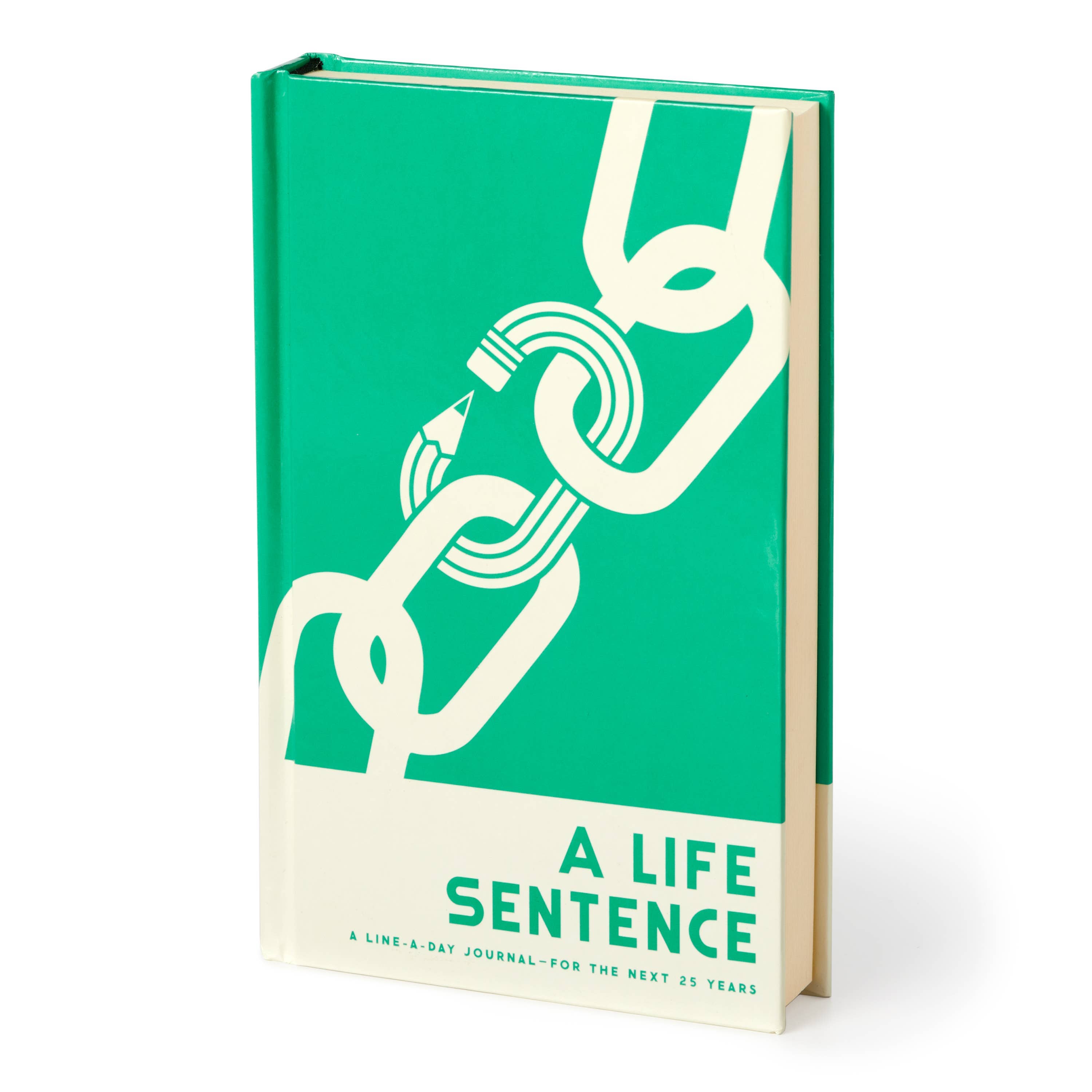 A 384 page hard cover journal that inspires you to write 1 sentence for 25 years. A perfect gift for someone to reflect on memories.