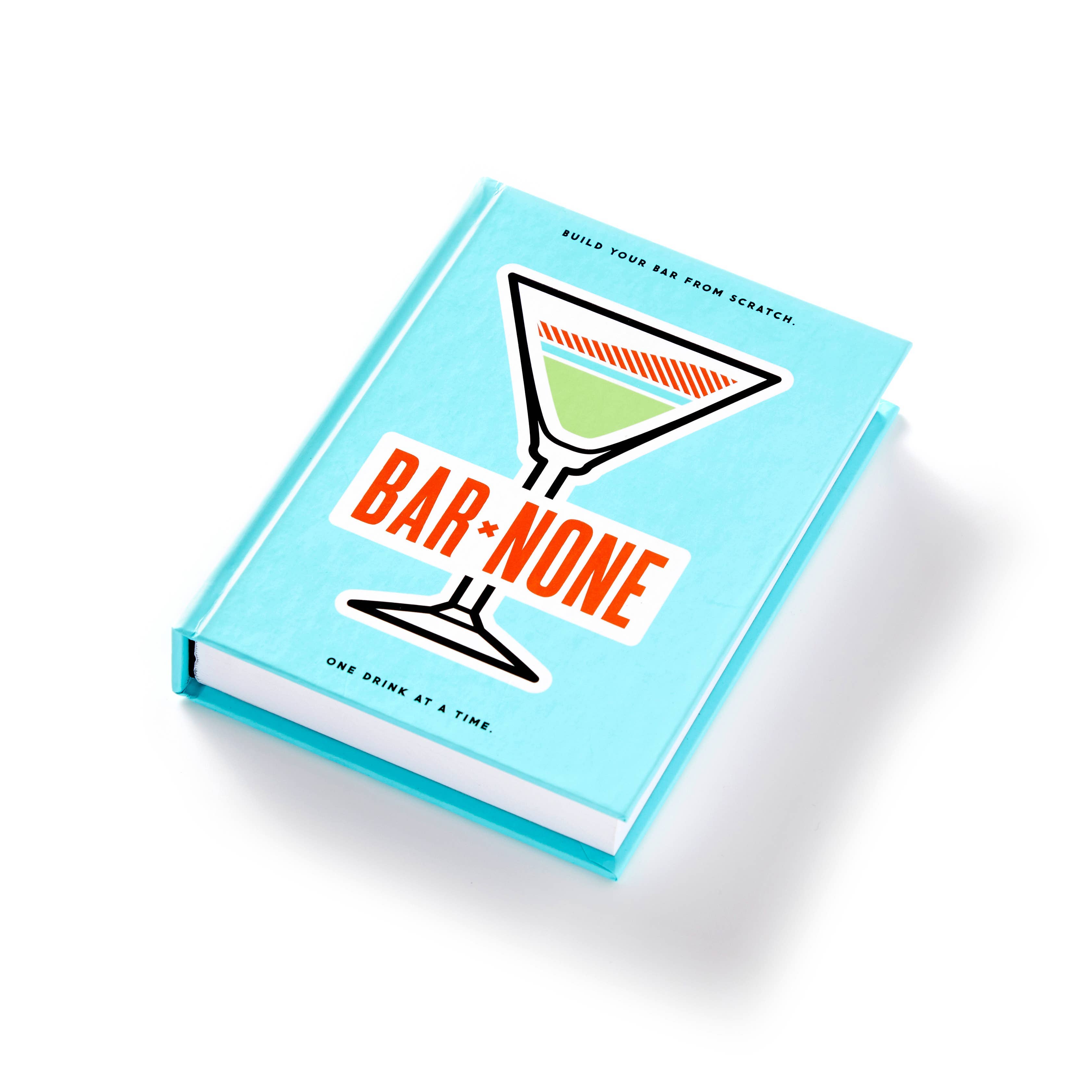 A 400 page cocktail recipe book with pages to journal your own tasting notes and thoughts. Perfect for any drink enthusiasts bar cart.