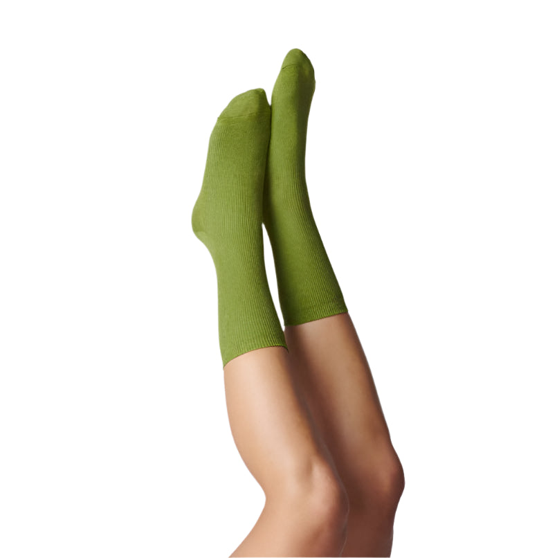 Moss Cotton Socks