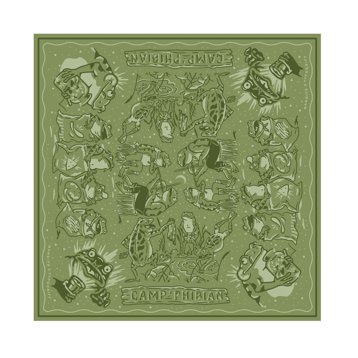 Camp-Phibian Bandana