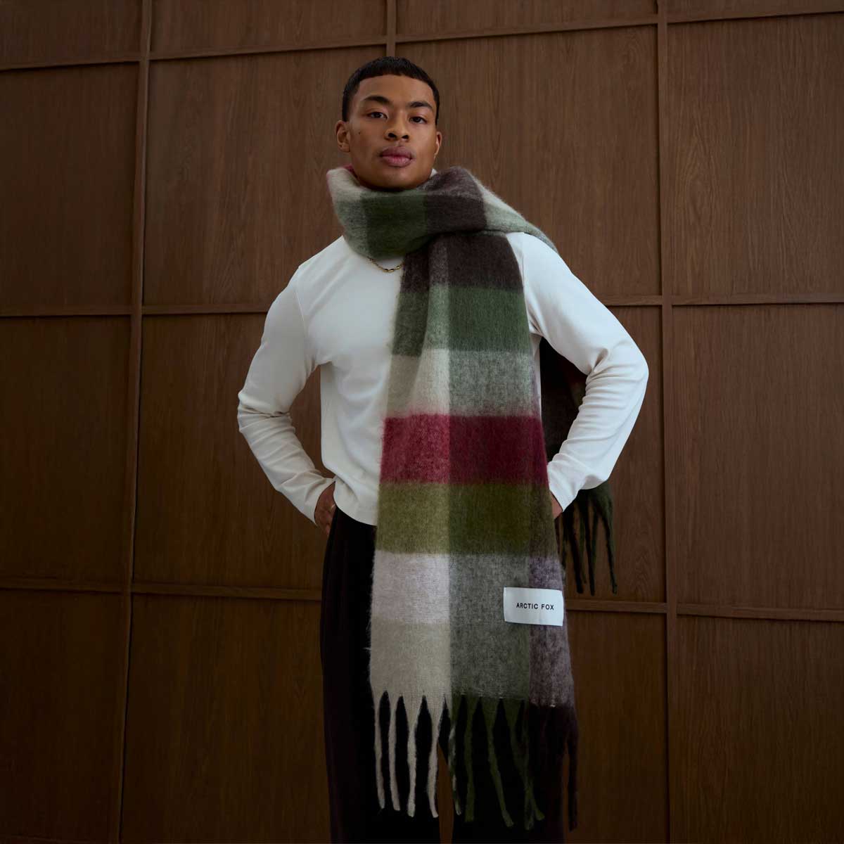 Mossy Green Reykjavik Scarf