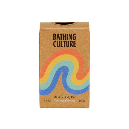 Certified organic plant-based bar soap, gentle for all skin types and travel-friendly.