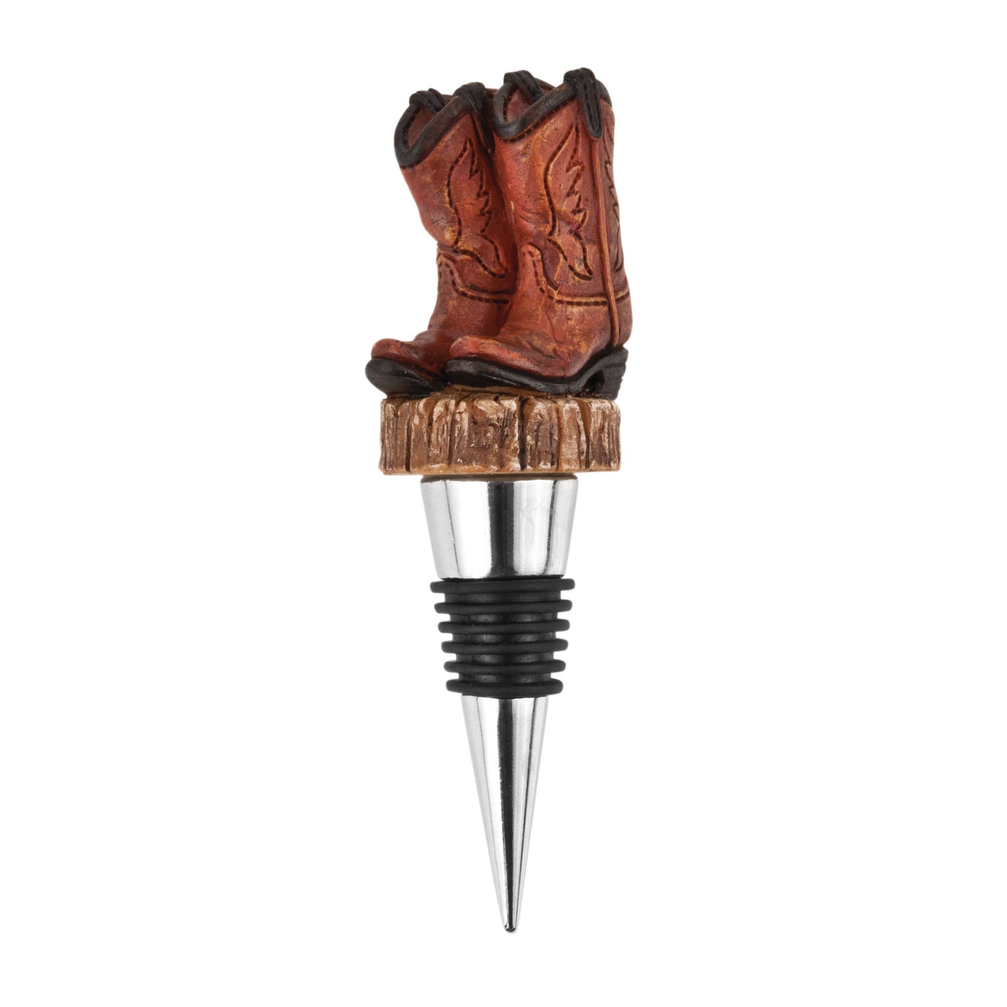 Cowboy Boot Wine Bottle Stopper