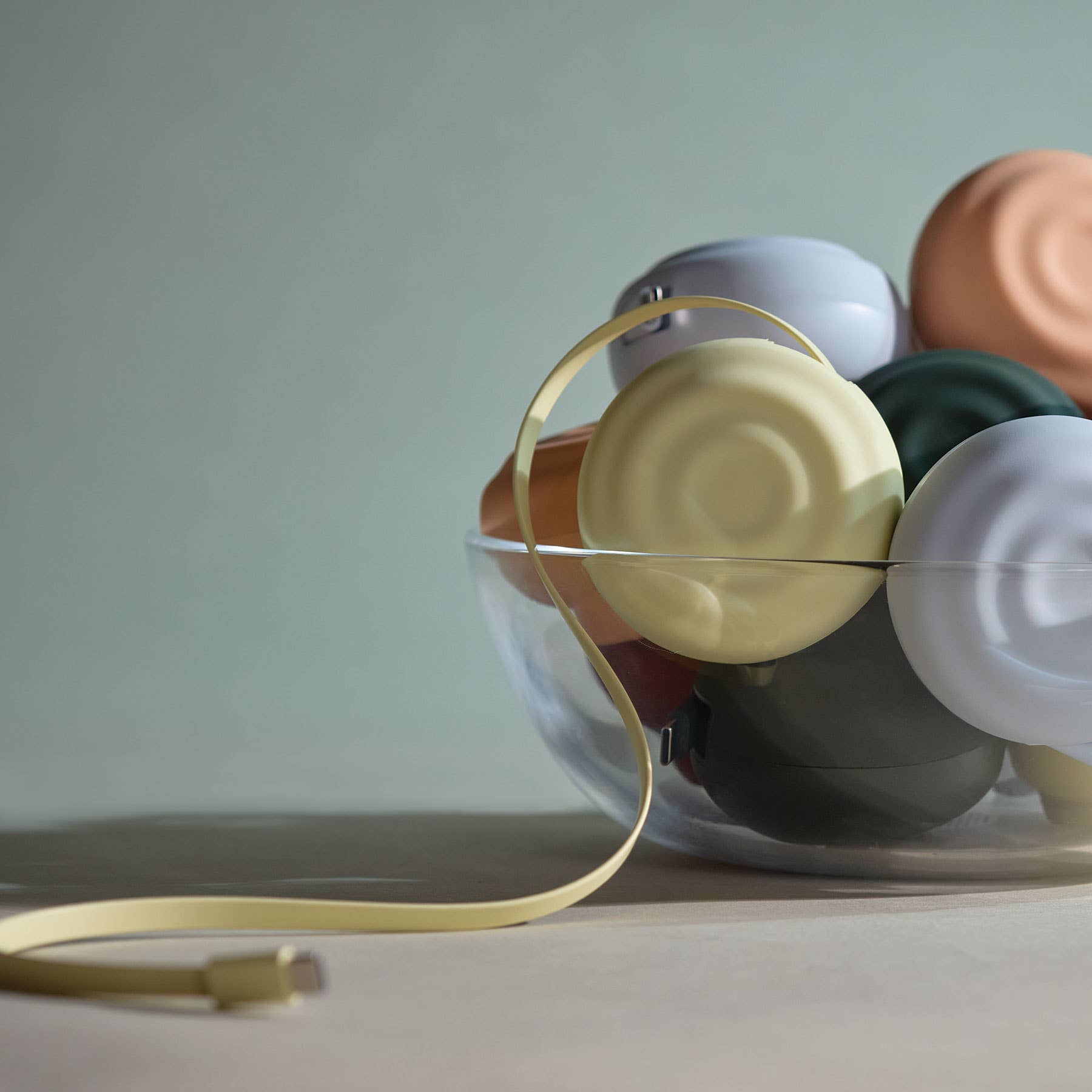 Retractable Charger in Butter