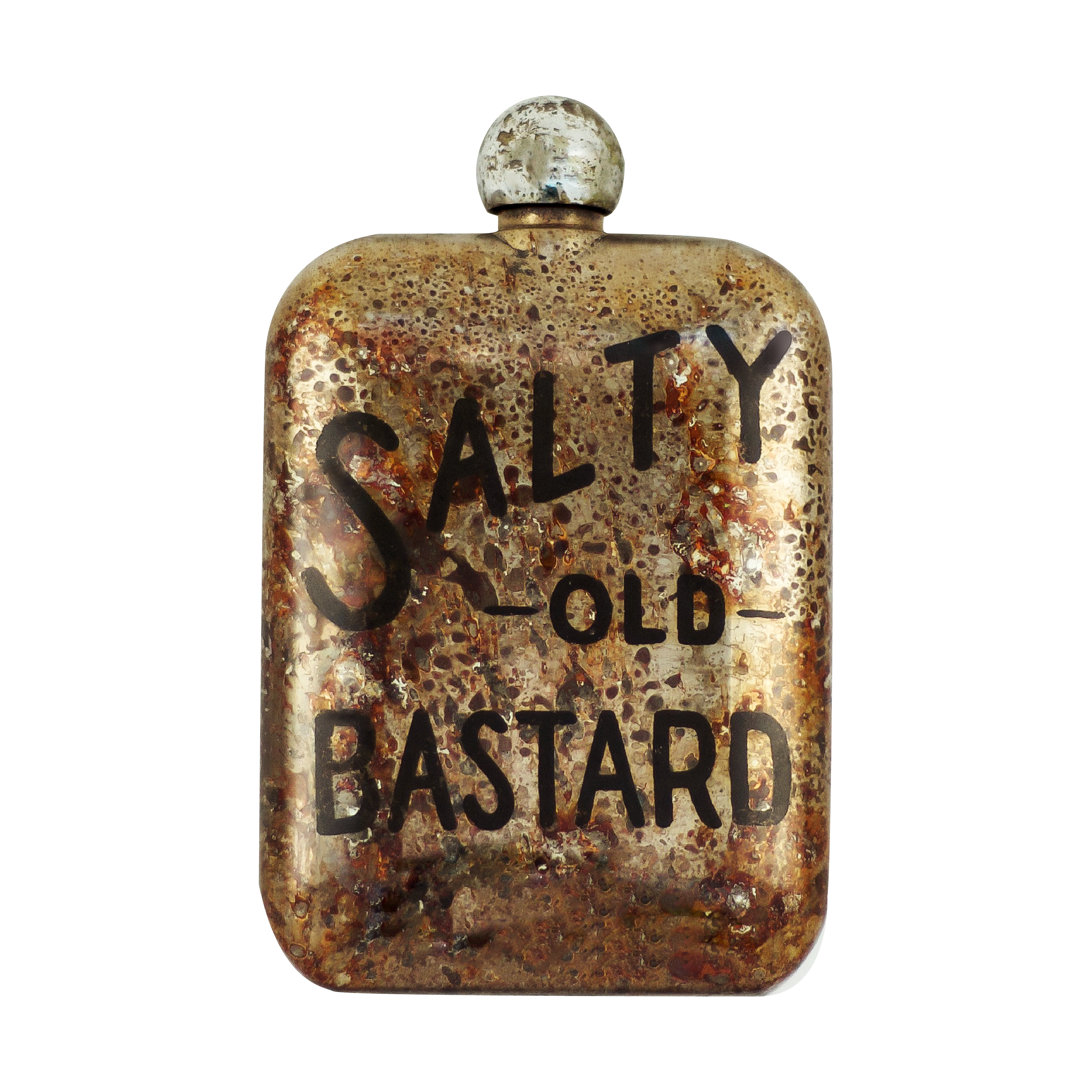 SALTY OLD BASTARD WHISKEY FLASK