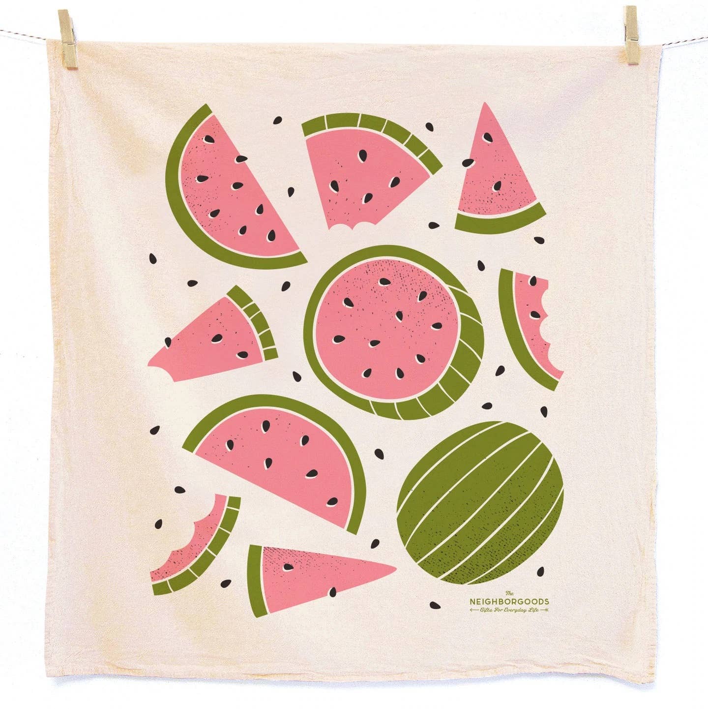 Mint & Melon Tea Towels