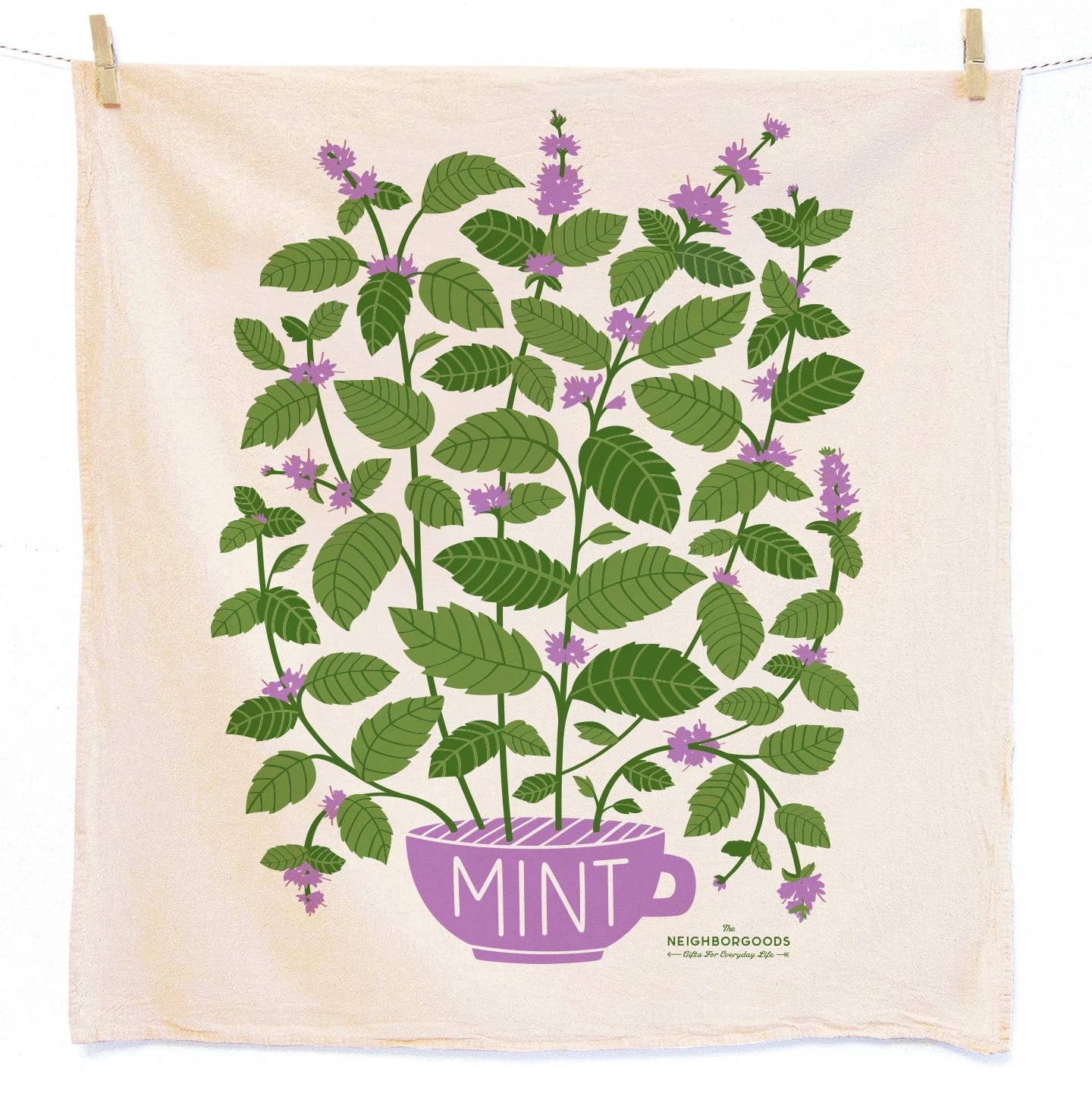 Mint & Melon Tea Towels