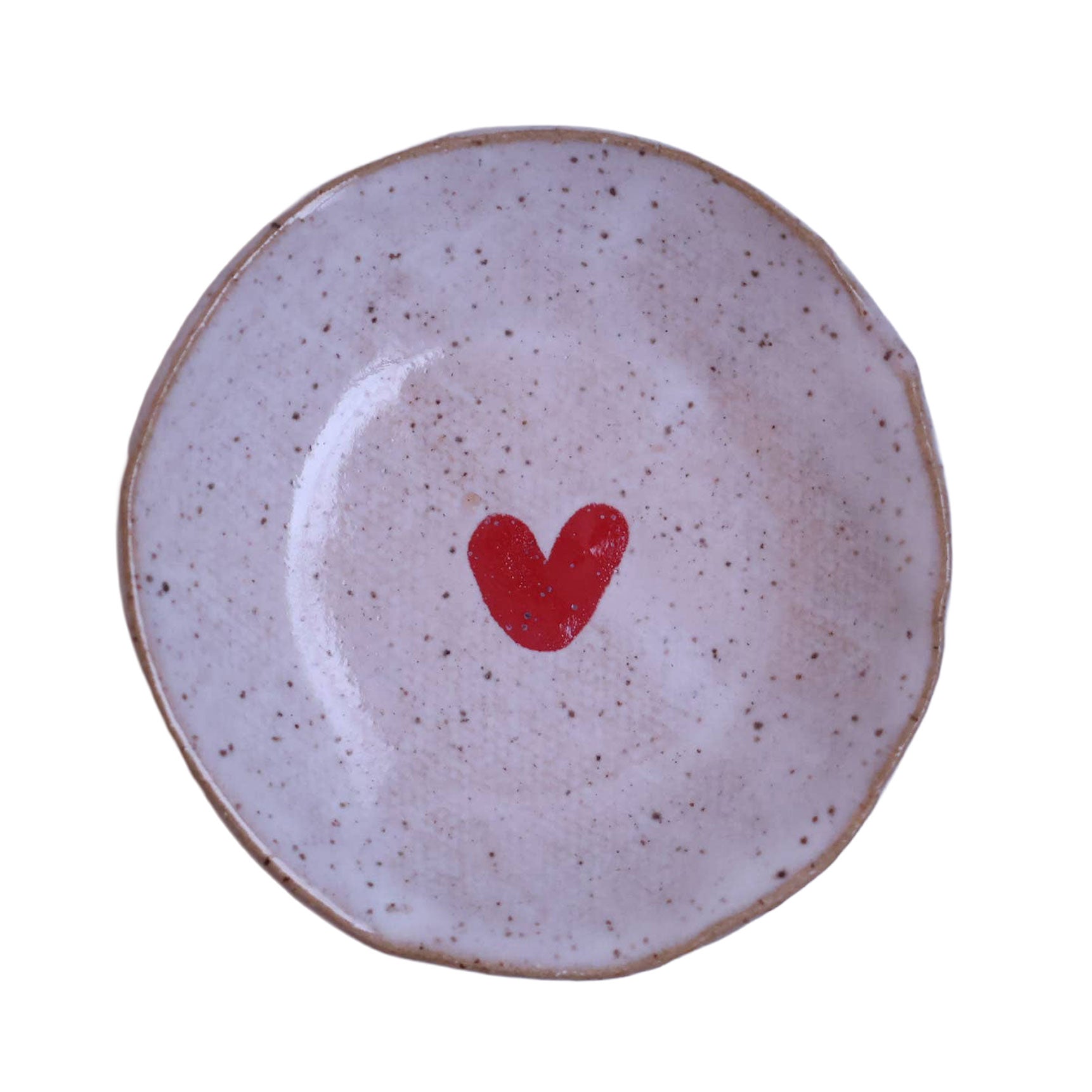 Red Heart Mini Plate