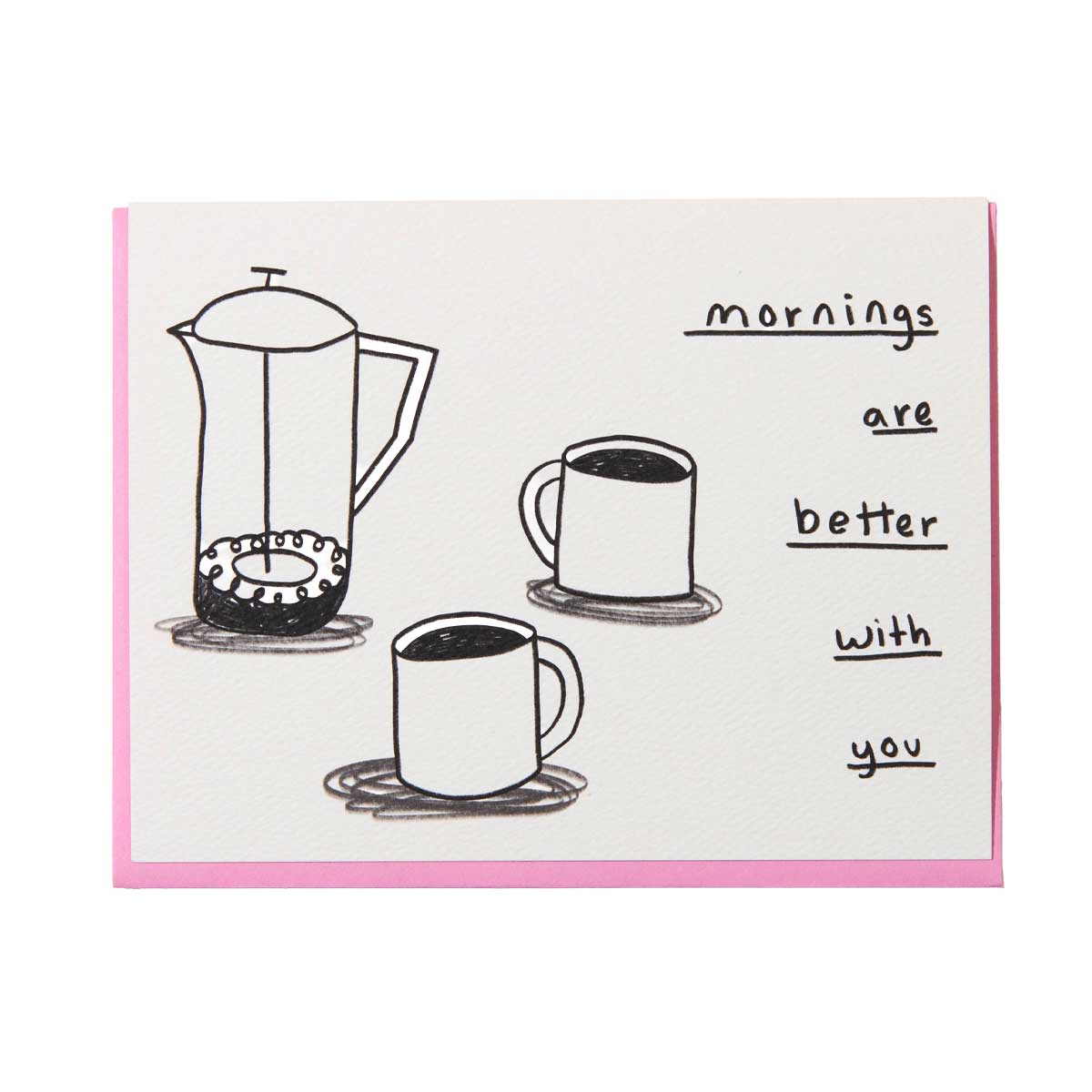 Mornings are Better Card