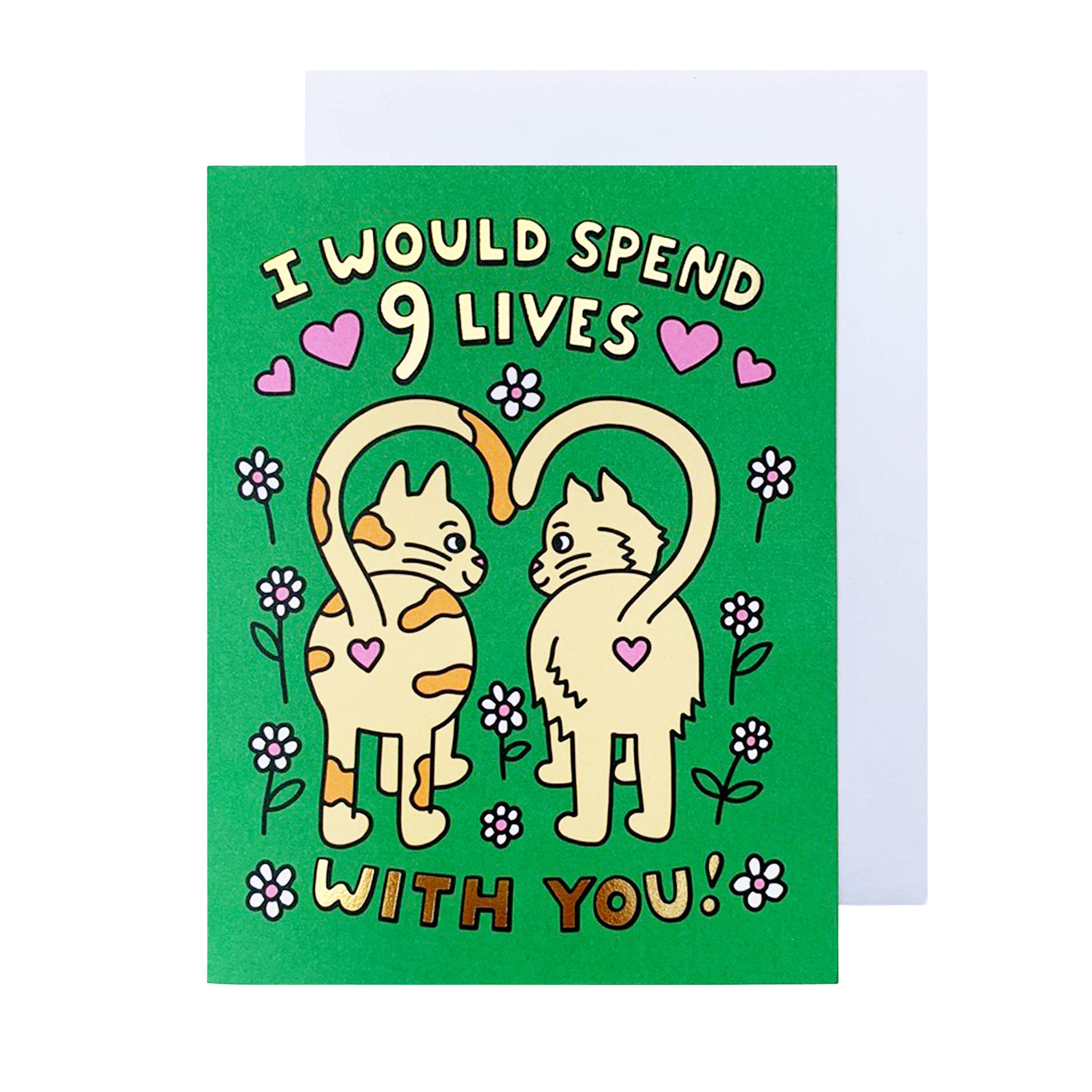 9 Lives Anniversary Card