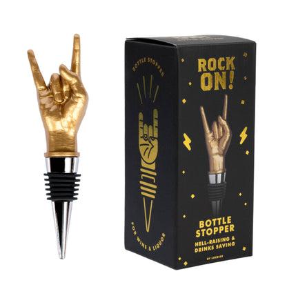 Rock On Bottle Stopper