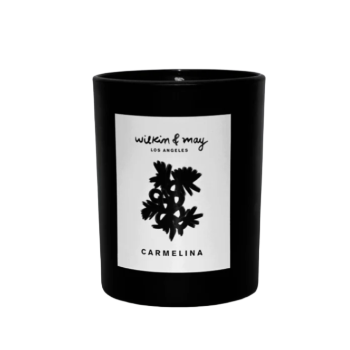 Sustainably made coconut wax candle infused with essential oils, scented with bergamot, vanilla and basil.