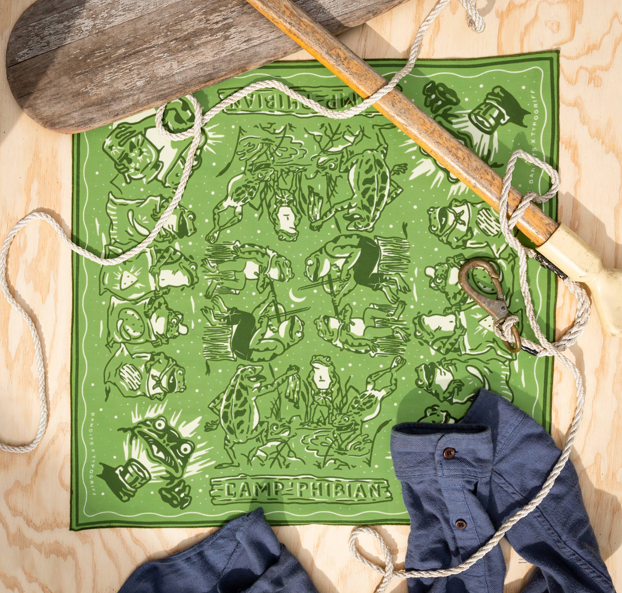 Camp-Phibian Bandana