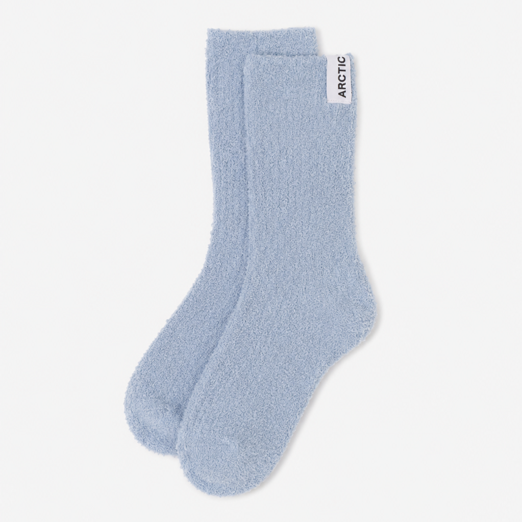Powder Blue Cosy Socks