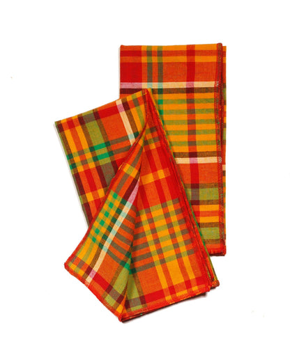 Madras Dinner Napkins - Set of 2