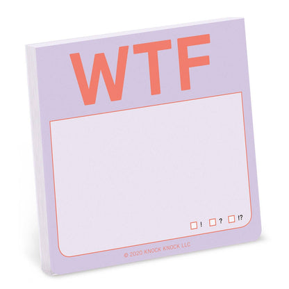 100 sheet 3 x 3 sticky notepad. perfect for desks and everyday use. fun gift for your coworker or friend. 