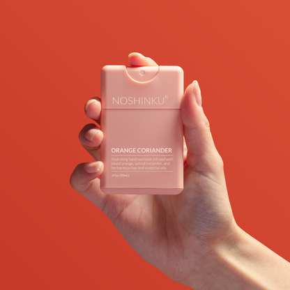 Orange & Coriander Refillable Pocket Hand Sanitizer