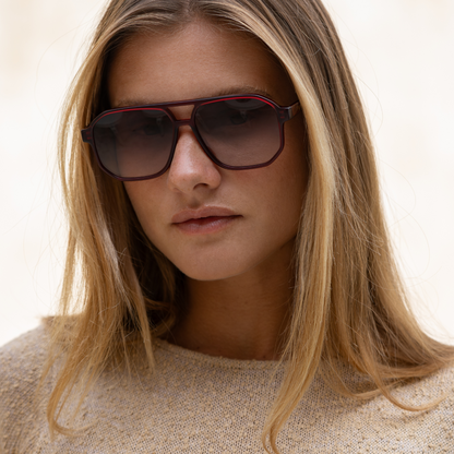 Dark Cherry Sunglasses