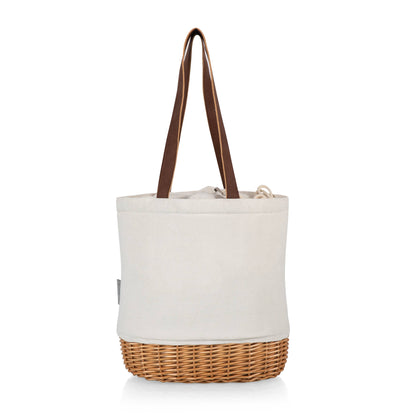 Natural Insulated Canvas Wine Tote