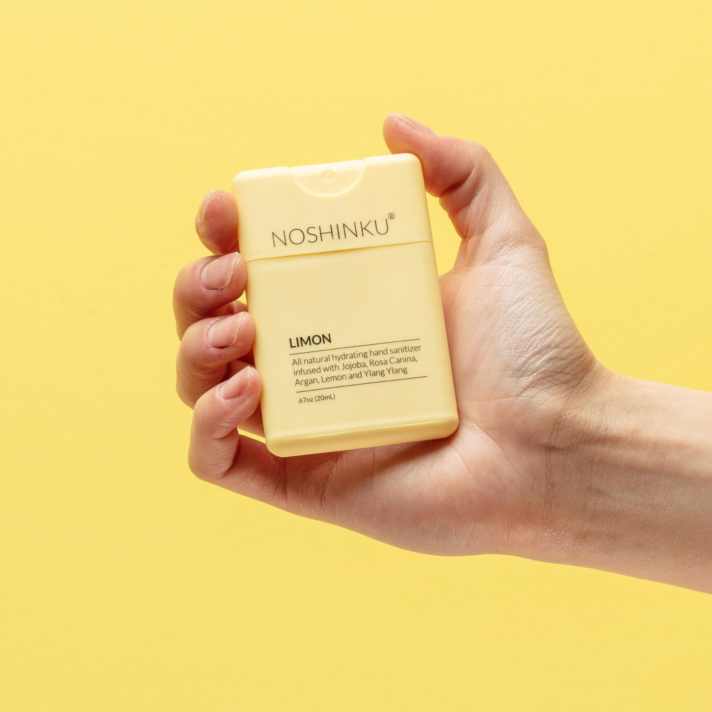 Lemon Ylang-Ylang Refillable Pocket Sanitizer