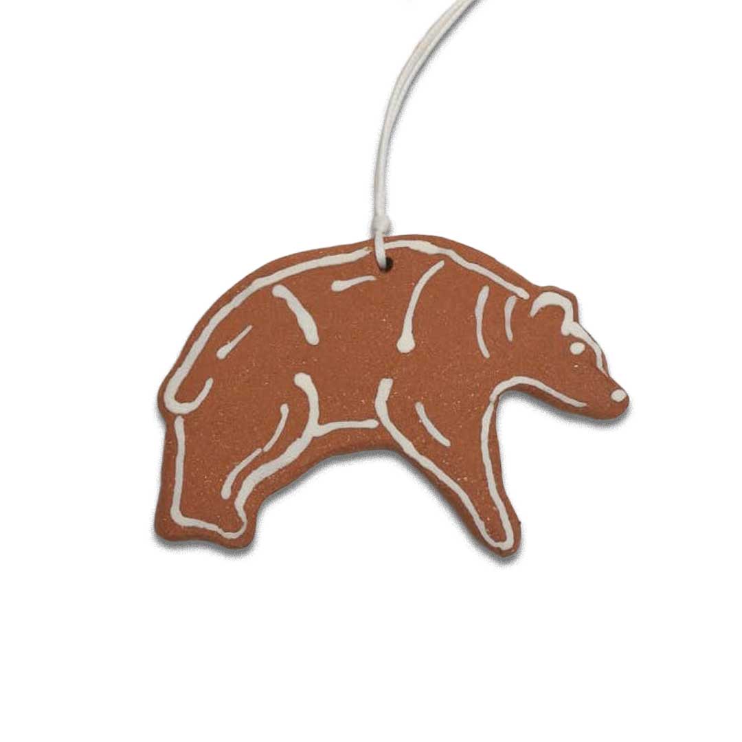 Ceramic Bear Ornament 