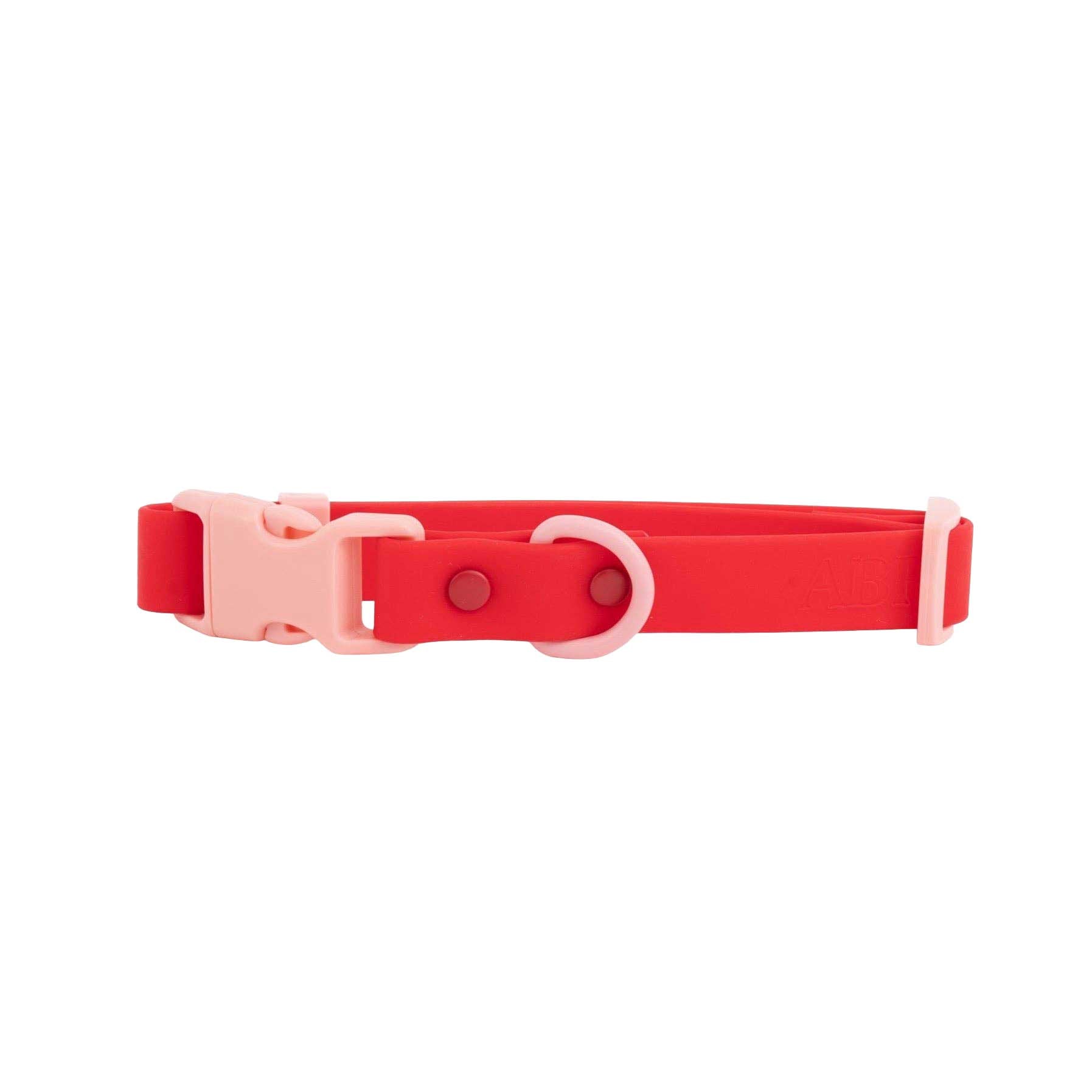 Cherry + Blush Dog Collar