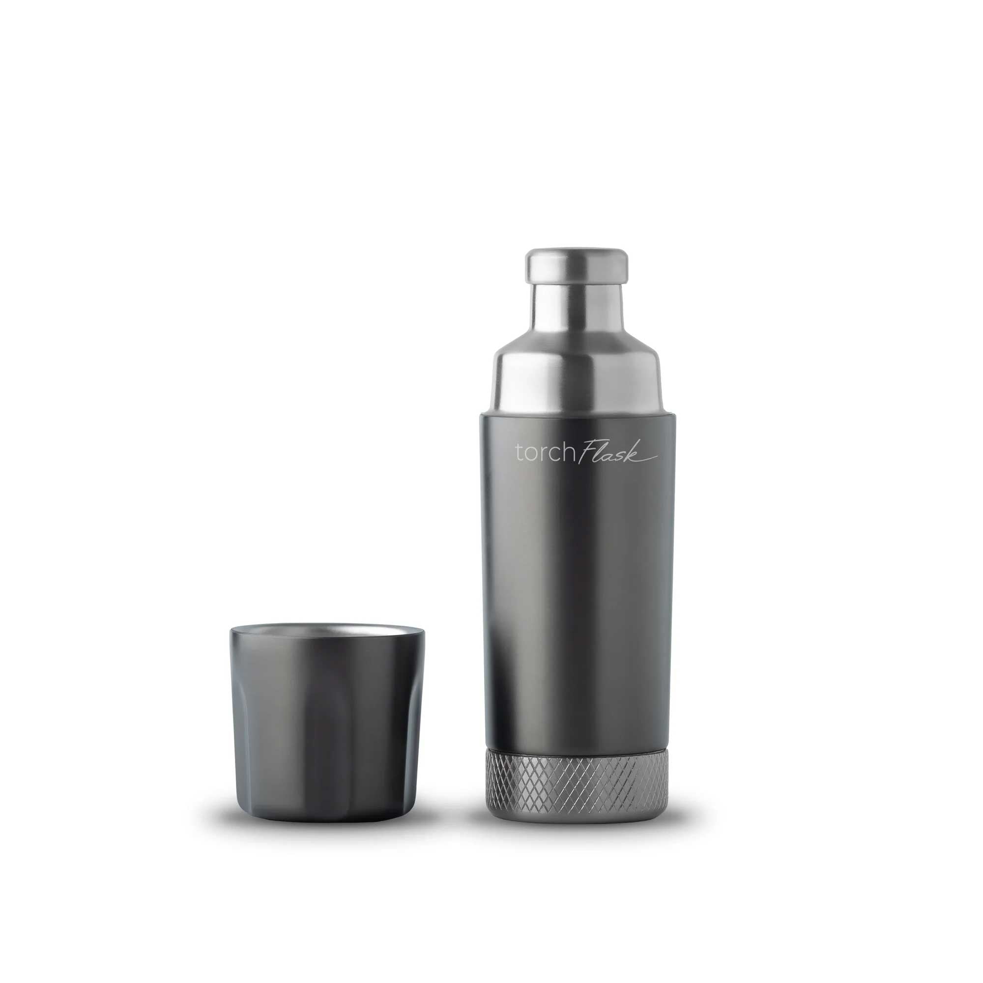 Gunmetal Torch Flask 6oz