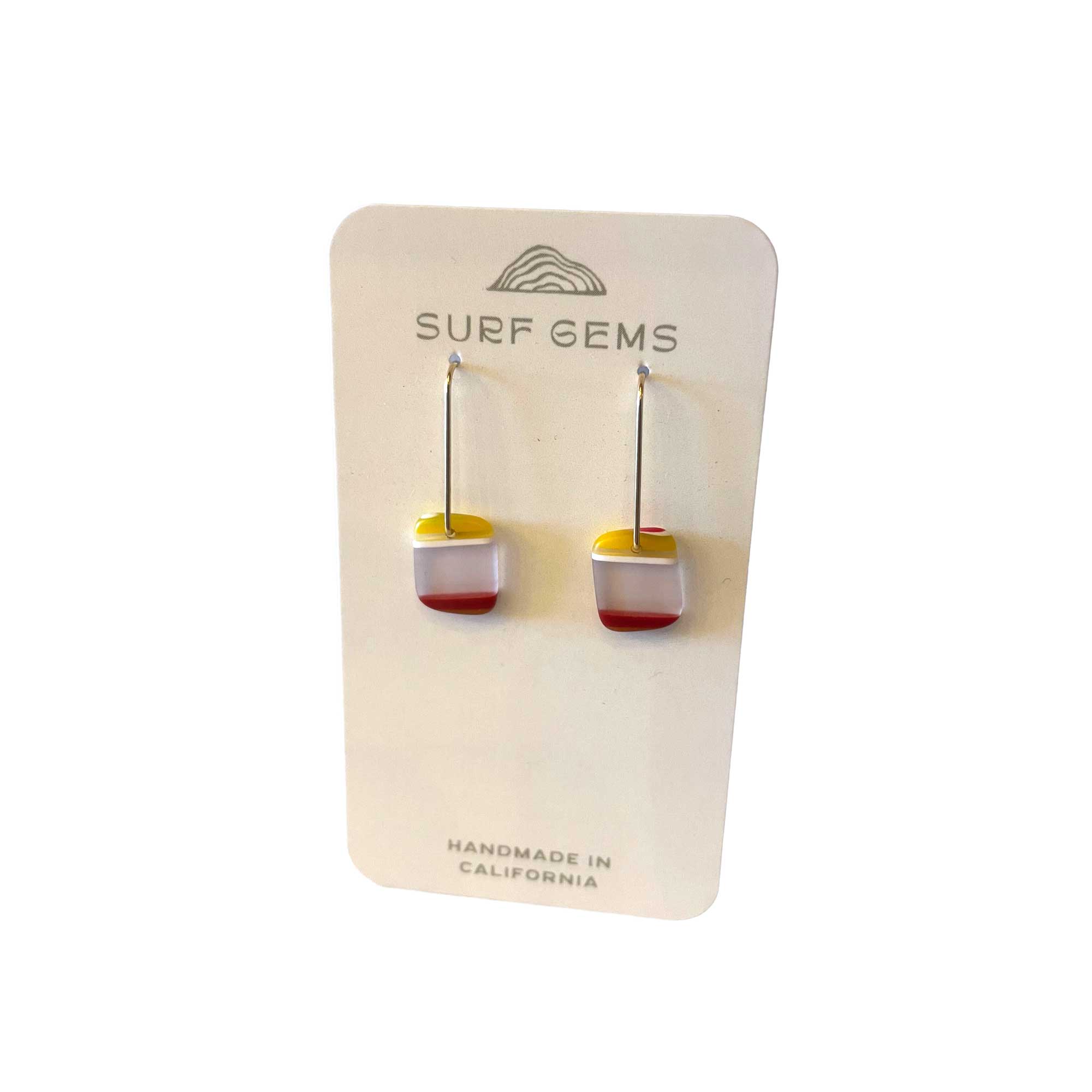 Sunbeam Surf Rock Earrings