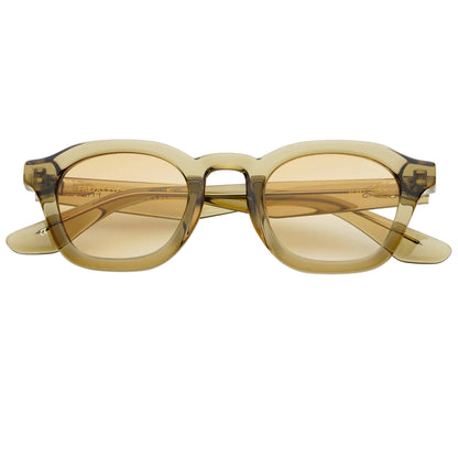 Olive Round Sunglasses