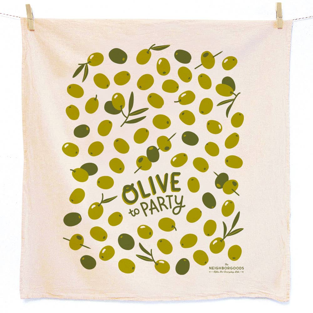 Olives with a Twist Tea Towels