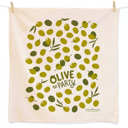 Olives with a Twist Tea Towels