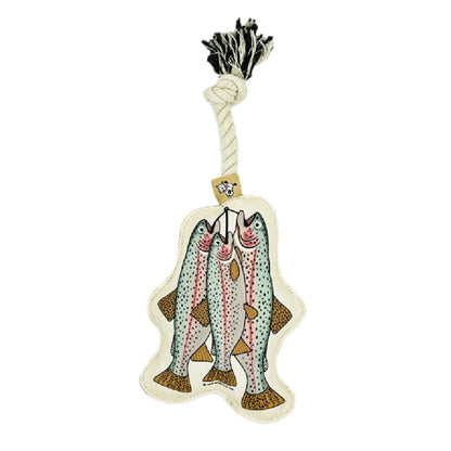 Trout Rope Dog Toy