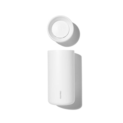 White Nomad Tumbler with Sip Lid