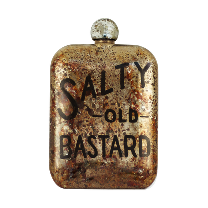 SALTY OLD BASTARD WHISKEY FLASK