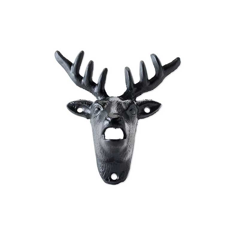 Deer Cast Iron Wall Mounted Bottle Opener