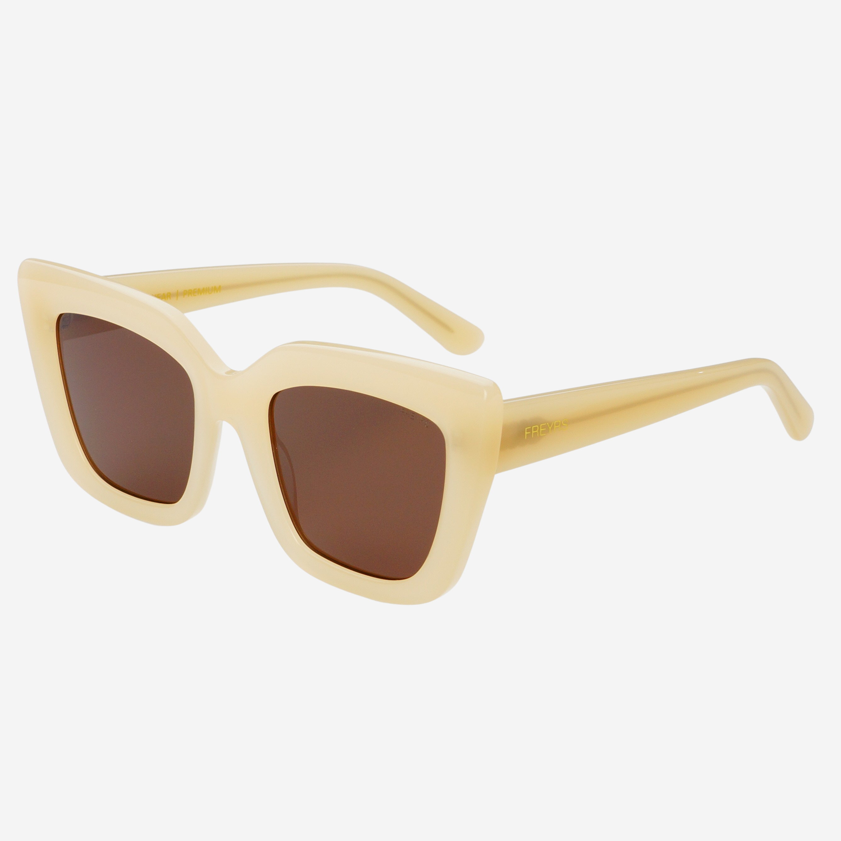 Ivory Cat-Eye Sunglasses
