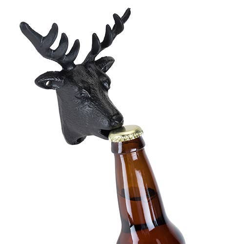 Deer Cast Iron Wall Mounted Bottle Opener