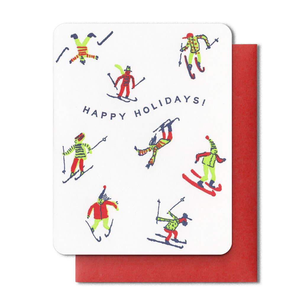 Happy Holidays Skiers